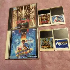 PCエンジンソフト4本セット（ネクロマンサー他）