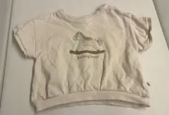 ＊着数回＊コトリ　Cottoli 木馬刺繍　トップス半袖　95cm
