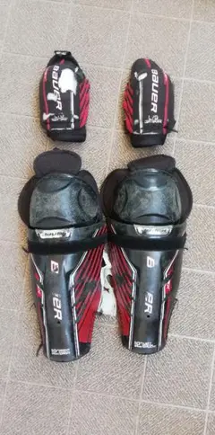 ホッケー バウアー 防具 レガース エルボー インラインホッケー