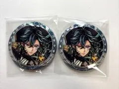 悪魔執事と黒い猫　あくねこ　3周年　グリッター　缶バッジ　バスティン　2点
