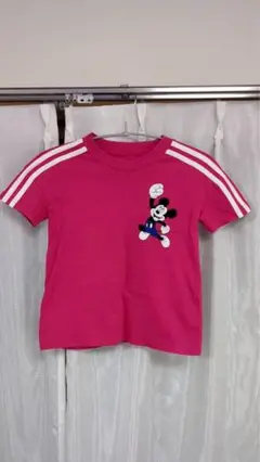 ※最終値下げ※adidas Disney ミッキー Tシャツ ピンク　120cm