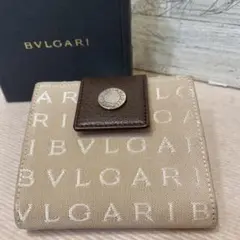 BVLGARI ブルガリ ロゴマニア 二つ折り財布