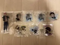 一番くじ　怪獣8号　F賞　アクリルスタンド　H賞　あくりるチャーム　8点セット