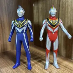 ウルトラマンガイア＆アグル　ソフビ