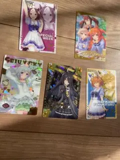 ウマ娘 キャラクターカード 5枚セット