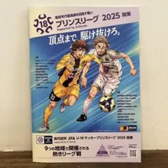 プリンスリーグ関東2025 高円宮杯 JFA U-18 サッカー パンフレット