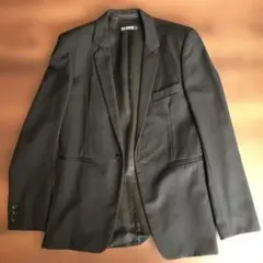 希少 Raf Simons ブラック テーラードジャケット 44