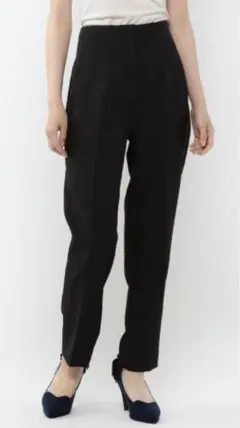 ミッシュマッシュ　ハイウェストパンツ　ブラック
