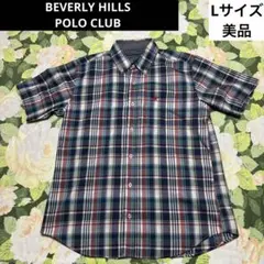 美品【値下げOK】BEVERLY HILLS POLO CLUB シャツ L