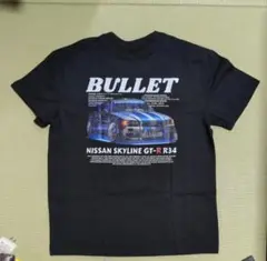 ワイルドスピード　NISSAN SKYLINE GT-R R34 Tシャツ