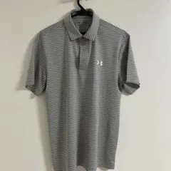 Under Armour MD LOOSE ゴルフシャツ グレー　Lサイズ