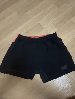 New Balanceハンゾー 陸上用パンツ M ブラック/オレンジ