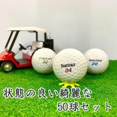 403・ロストボール ツアーステージ混合 ホワイト系 50球 AB