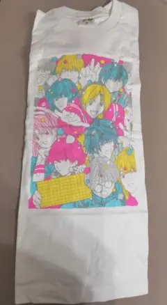 〈新品未開封〉小畑健展 限定品 ヒカルの碁 Tシャツ Lサイズ Tシャツ(キャラクター) 集合 Tシャツ ホワイト Lサイズ 「ヒカル