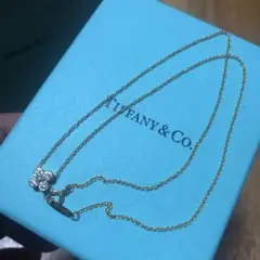 高級 希少 ティファニー ダイヤモンド フラワー ベゼルセット K18 40㎝