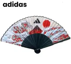 adidas アディダス 扇子 ノベルティ 富士山 浮世絵 日本 Japan 和
