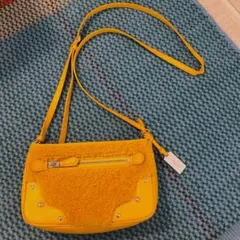 coach ボアショルダーバッグ