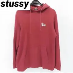 stussy(ステューシー)パーカー プルオーバー ロゴ M