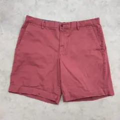 CHAPS　チャップス　ハーフパンツ　ショートパンツ　古着　レッド　赤色　W36