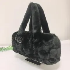 【美品】アンテプリマ ANTEPRIMA ハンドバッグ ファー