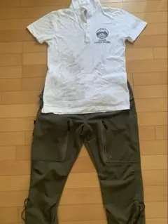 ⭐️EDWINGOLF 春夏用上下セット　ポロシャツとクロップドパンツ