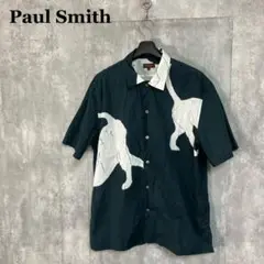 Paul Smith アニマル柄 半袖シャツ L