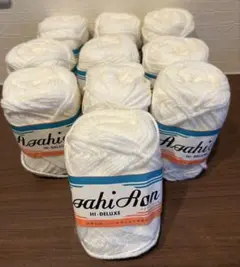 【アサヒロンハイデラックス45g 】１０玉　ホワイト　長期自宅保管品