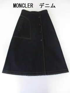 モンクレール MONCLER デニム スカート