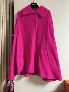 美品　EMILIO PUCCI/エミリオプッチ　カシミヤ混ケープマントコート 2025年最新】エミリオプッチ ポンチョ・ケープコートの人気