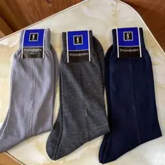 YVES SAINT LAURENT 靴下　ビジネスソックス　イヴ・サンローラン