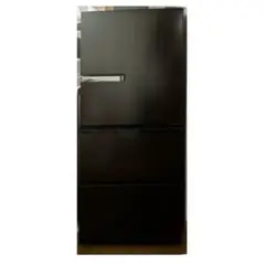 ★457　AQUA　冷蔵庫　プレミアム　238ℓ　安い　中古　黒　設置無料 ☆457 AQUA 冷蔵庫 プレミアム 238ℓ 安い 中古 黒 設置無料
