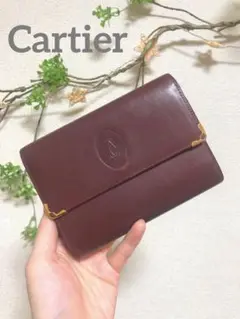【Cartier】折り財布