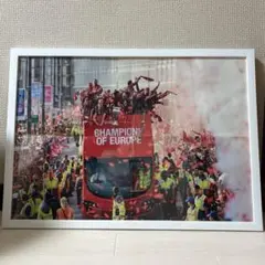 Liverpool FC リバプールFC ポスター A2サイズ 額縁付き