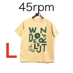 H1645◾️45rpm　半袖Tシャツ