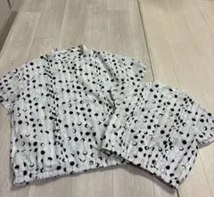 親子リンクコーデ　OtonatoレディースM &100㎝