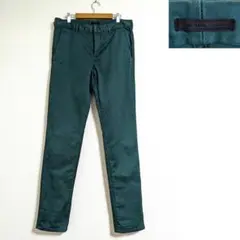 プラダ PRADA ストレッチ入りツイル生地 美ライン ナロースラックス 31