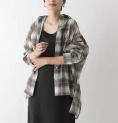 シアーチェックシャツ　レプシィム