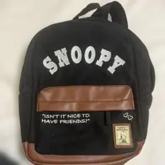 SNOOPY メッセージ付きリュック