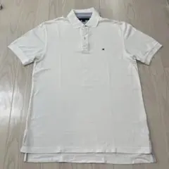 【美品】【お値下げ】TOMMY HILFIGER ホワイト ポロシャツ Mサイズ