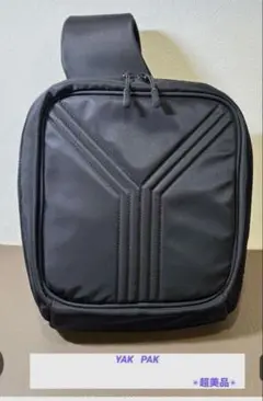 【 YAK PAK / ヤックパック 】Record Bag M黒　　　✴︎超美品