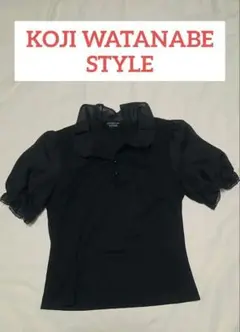 KOJI WATANABE STYLE 黒色のカットソー