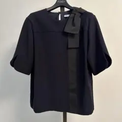 Foxey￼ New York リボントップス、￼ ネイビー 38