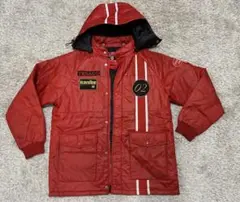 美品★上野商会 TEXACO ベロア スカジャン トラックジャケット 中綿 L 美品☆上野商会 TEXACO ベロア スカジャン トラックジャケット