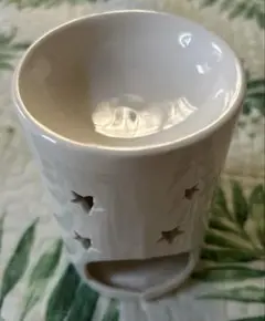 陶器製　キャンドルホルダー　アロマスタンド