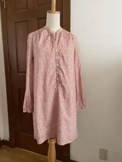 希少A.P.C. アーペーセー　リバティ柄　花柄シャツワンピース36フランス製 A.P.C. アーペーセー *BOB MARLON リバティプリントシャツ