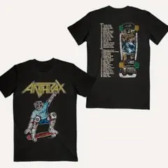 アンスラックス　Tシャツ　ANTHRAX　Spreading Skater