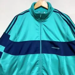 adidas アディダス 銀タグ ジャージ シンガポール製 80s 90s