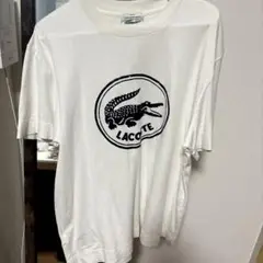 LACOSTE ホワイト Tシャツ