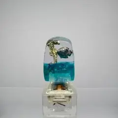 【アルチザンキーキャップ】海中【ハンドメイド】