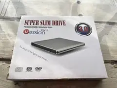 SUPER SLIM DRIVE USB 3.0 ポータブルDVDドライブ